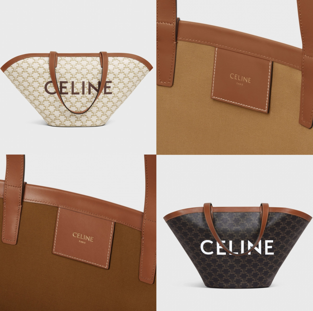 2021大容量「精品手提包 」推薦：Fendi 亮面帆布手袋，NT.63000