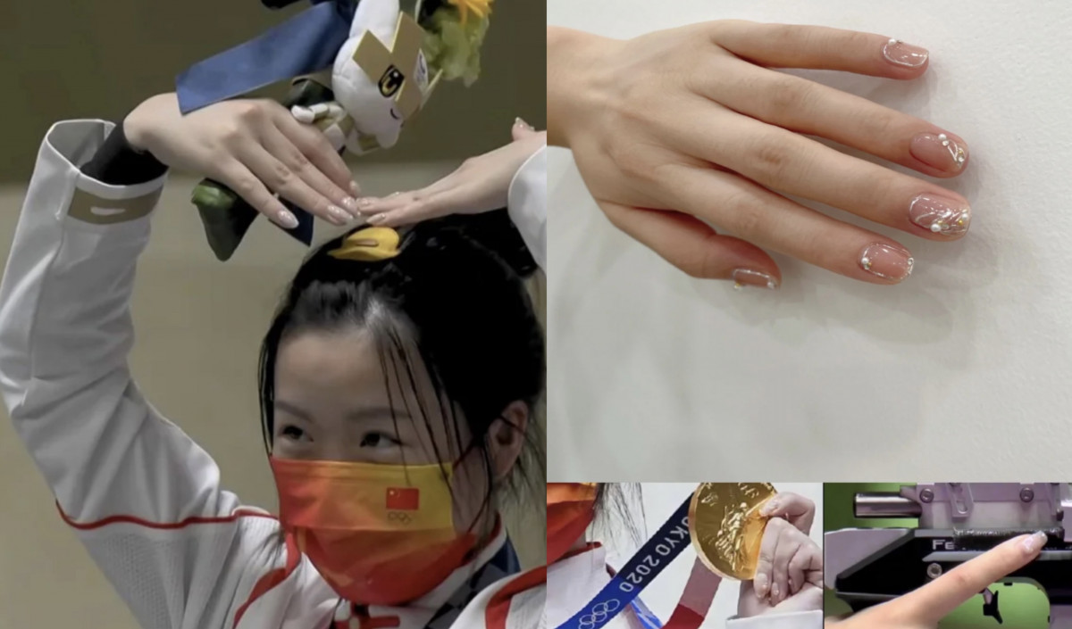 印度羽球選手「辛度」美甲