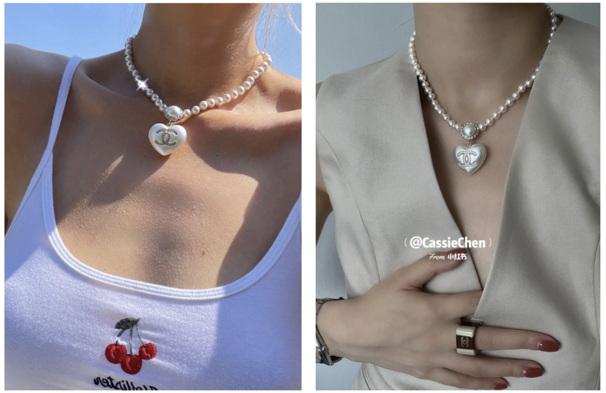 2021新款「精品項鍊」推薦：DIOR AMOUR 頸鏈，NT.21000