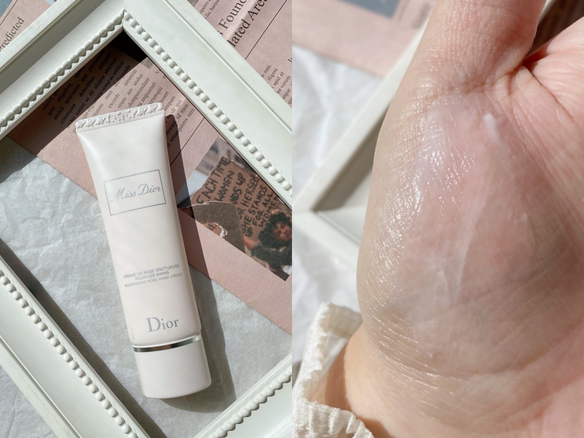 2022香氛護手霜評比推薦：DIOR miss dior玫瑰護手霜
