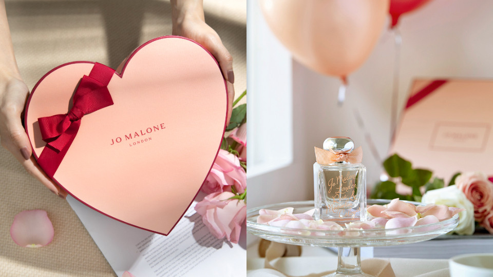 女生情人節禮物推薦2：Jo Malone London 限量心型禮盒