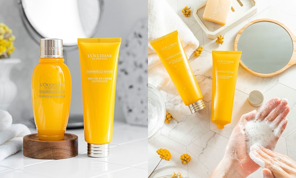保濕洗面乳推薦4：L'OCCITANE 蠟菊賦活潔面乳 125ml，NT1,650