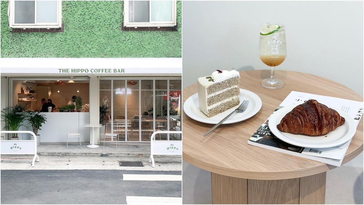 一秒飛韓國！韓系咖啡廳THE HIPPO COFFEE BAR台北信義新開幕，質感純白設計網美必拍！
