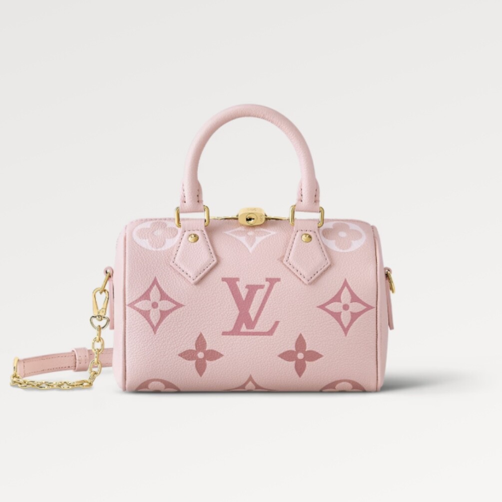 夏日少女心！各大牌的夢幻粉色包包合集：Louis Vuitton