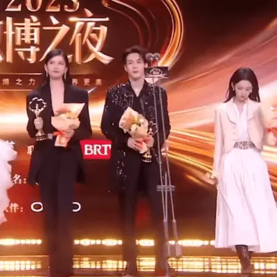 2024微博之夜10組難得一見陸劇明星同框!王鶴棣夾在吳磊趙露思中間,又和肖戰美男同框