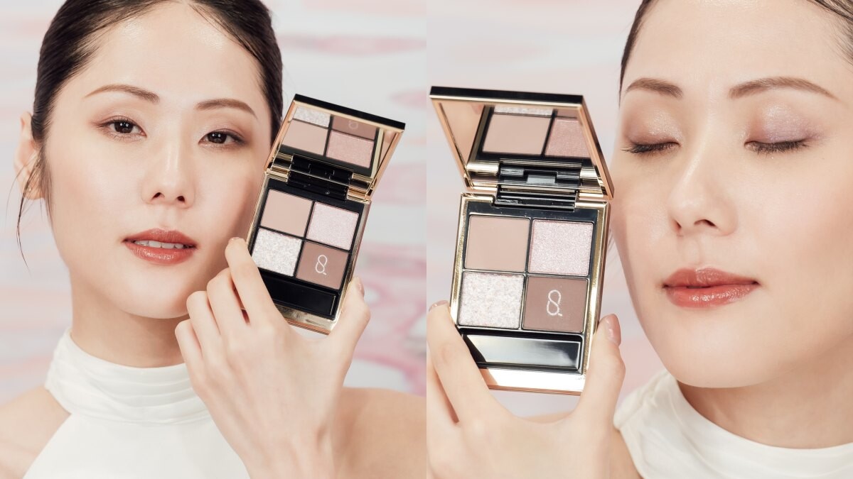 純淨氣質碾壓全場！日本SUQQU彩妝師傳授人間最美水波光妝容，春天的浪漫從唇妝開始！