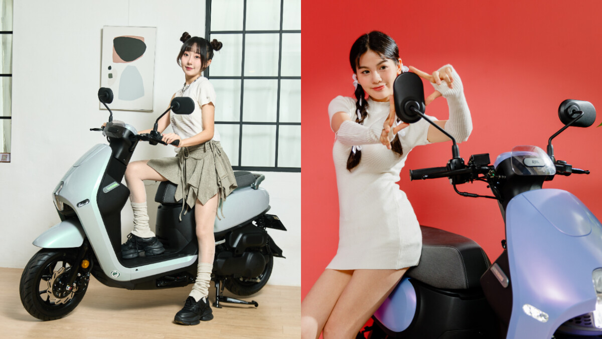 這台超輕巧神車簡直女生天菜！秒立中柱、踩地不用墊腳，小個女友善～夢幻微薰紫必須買