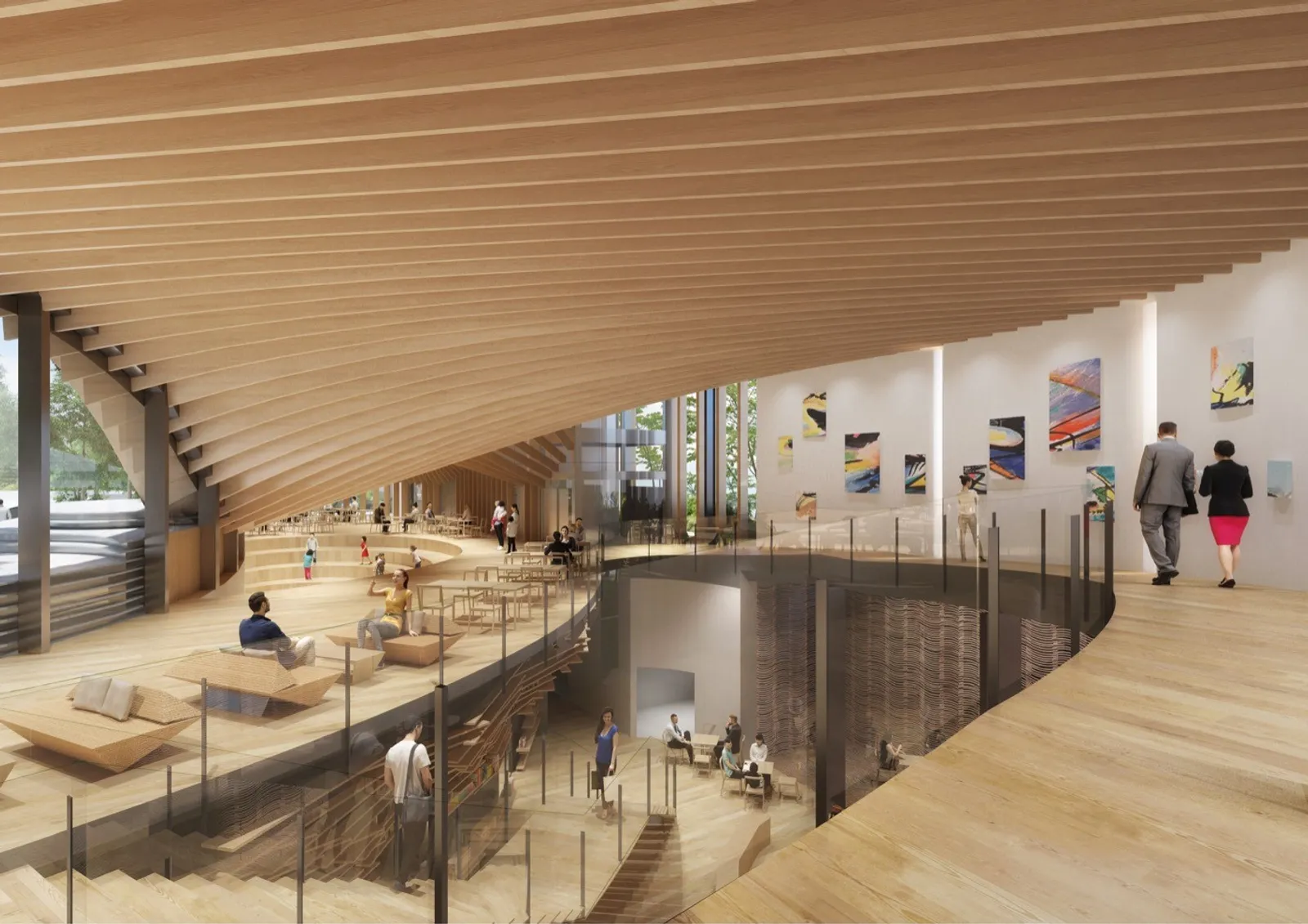 台中「勤美術館」12月開幕！建築大師隈研吾操刀，占地410坪、打造城市中的綠色藝廊