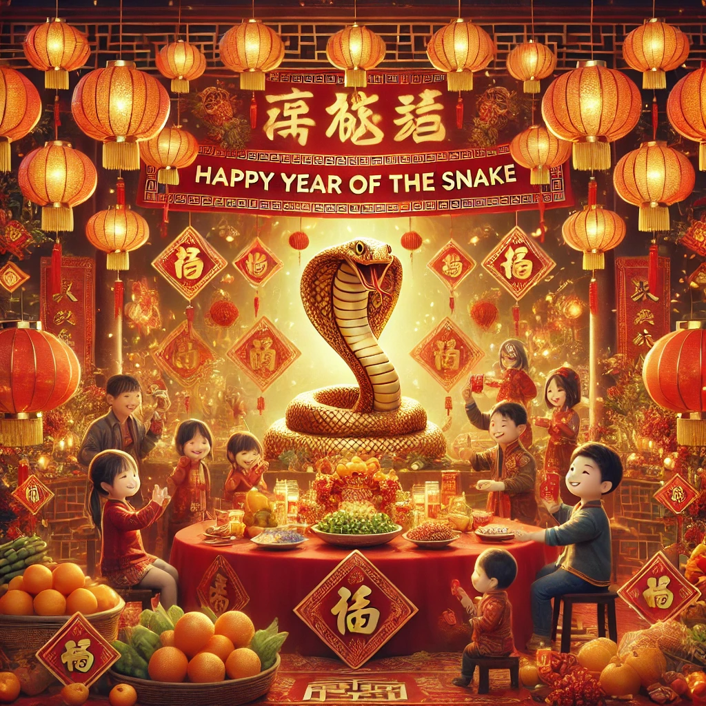 2025蛇年吉祥話大全|100句新春拜年祝福語、蛇年對聯、吉祥諧音梗!