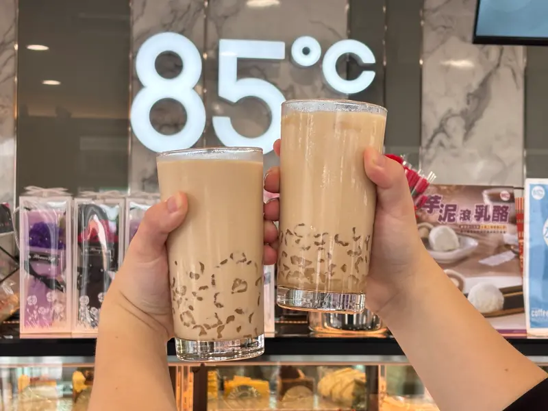 85℃母親節特皮Q奶茶兩杯99元優惠活動海報