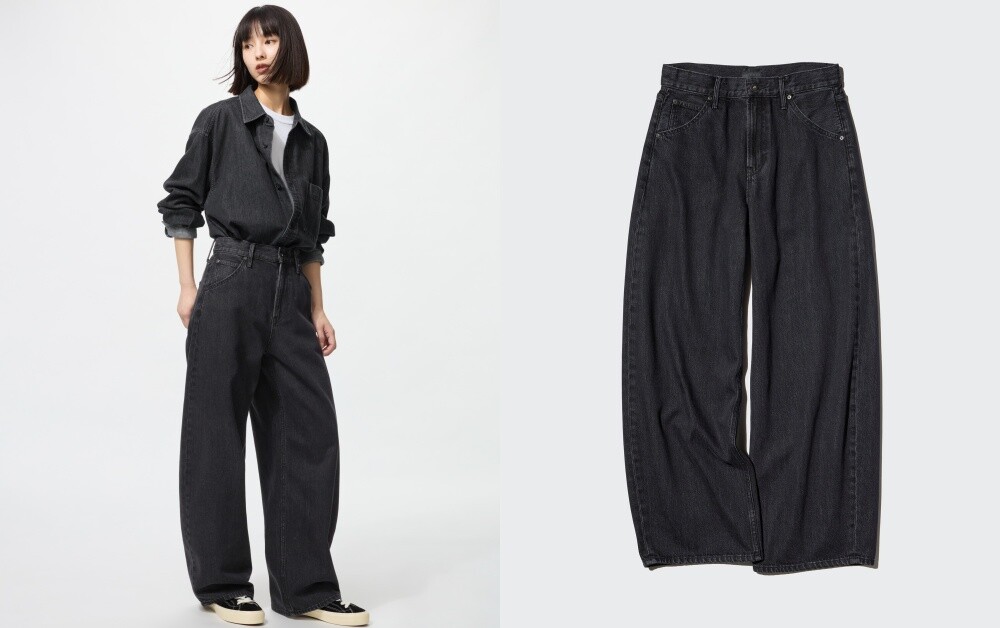 UNIQLO 繭型牛仔褲：日韓銷售TOP1、灰色賣到店上大缺貨，NT$1,290