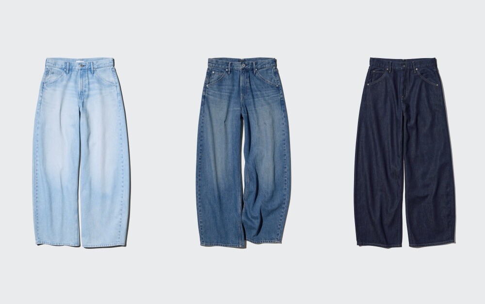UNIQLO 繭型牛仔褲：日韓銷售TOP1、灰色賣到店上大缺貨，NT$1,290