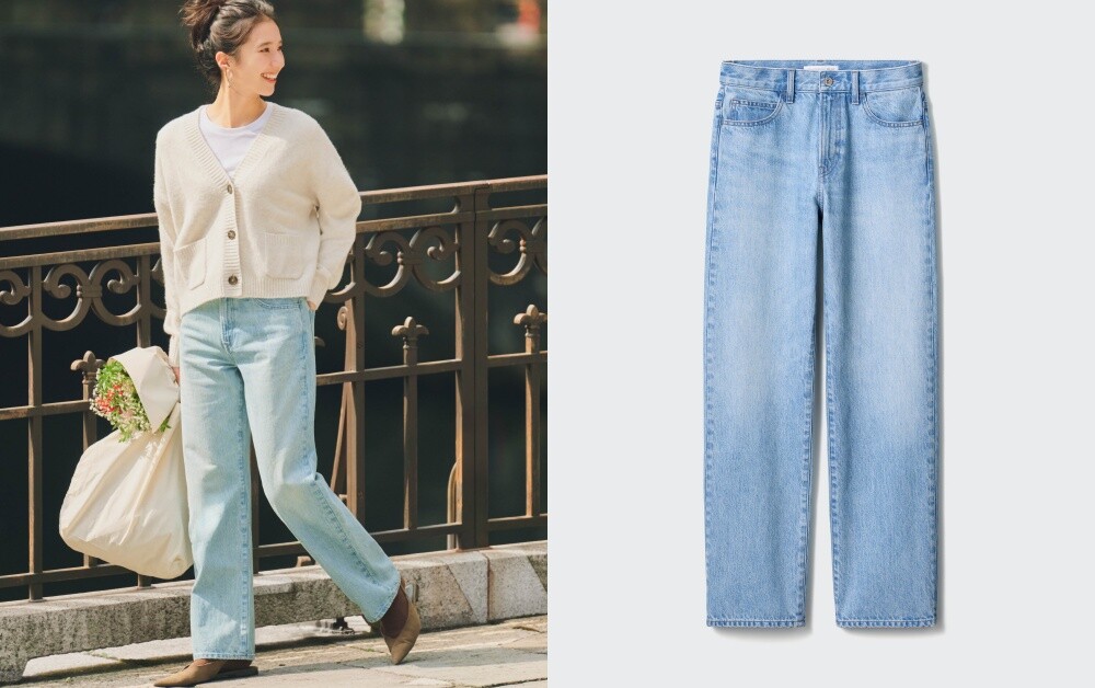 UNIQLO and JW ANDERSON 聯名系列直筒牛仔褲：平價買到 Dior 等級設計，NT$1,290