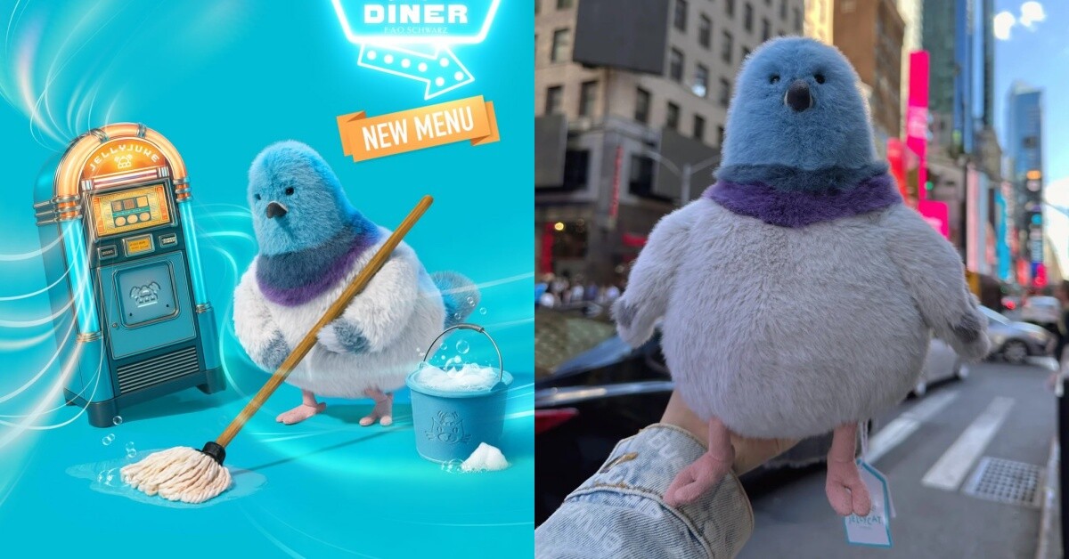 紐約限定 Jellycat dinner 必買：鴿子 Strutton Pigeon
