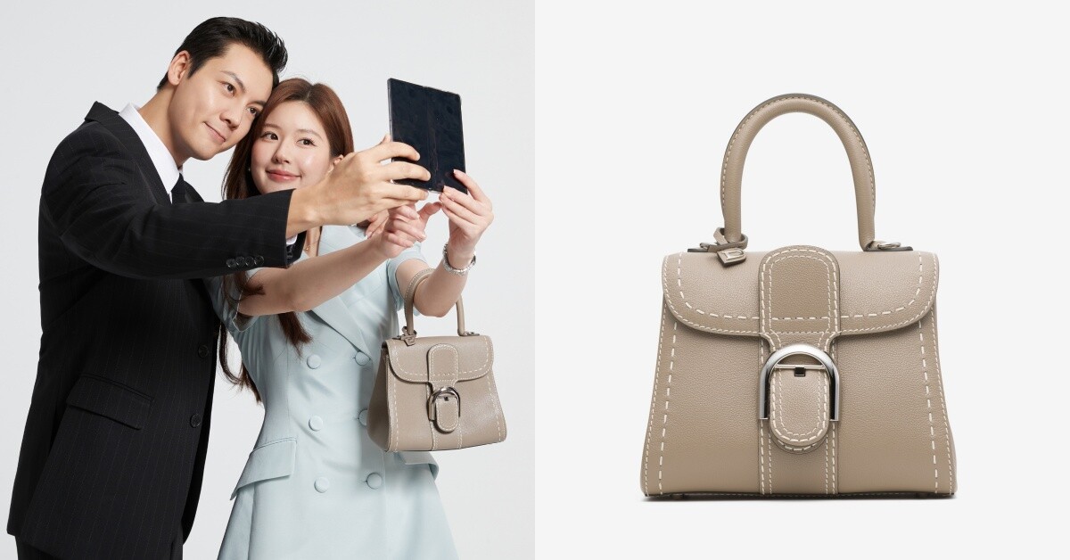 《許我耀眼》趙露思同款精品包:Delvaux Brillant Mini Surpiqué