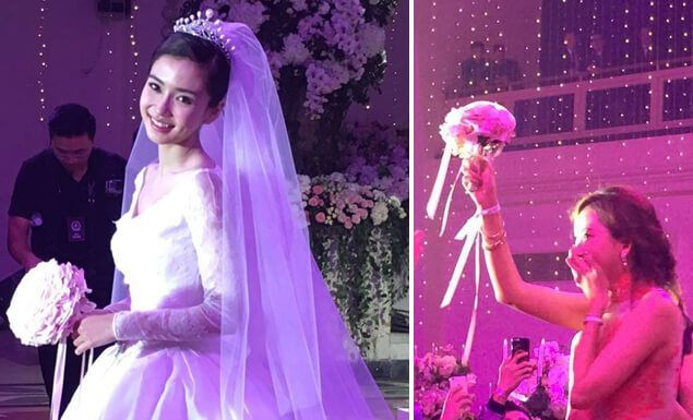 Angelababy婚禮捧花超靈！2年後5位「搶捧花女星」全脫單