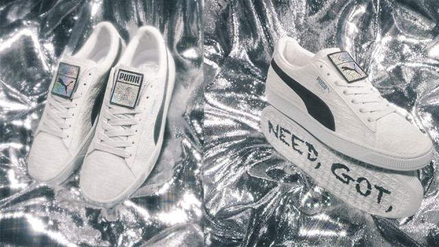 PUMA SUEDE 50週年限定，聯名PANINI 閃卡魅力，全台限量100雙！