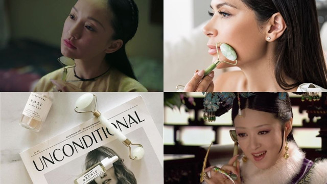 嫻妃、華妃愛用玉石滾輪，淋巴瘦臉效果一級棒，歐美部落客也瘋搶！