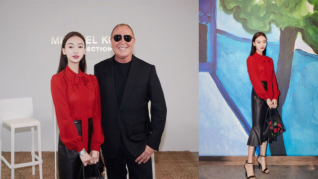 《延禧》吳謹言現身Michael Kors時裝秀，眾星群聚海灘烏托邦
