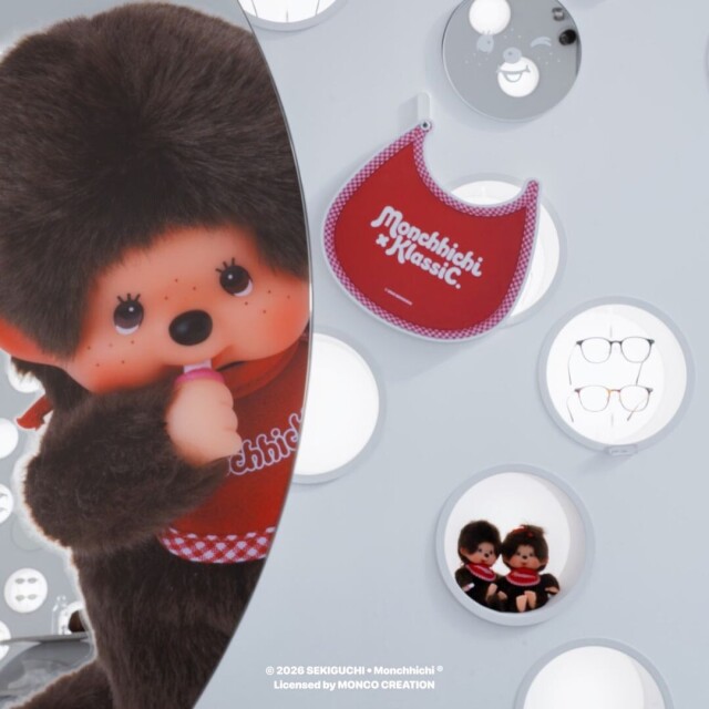 睫毛、雀斑直接戴上臉！KlassiC.ｘMonchhichi 超萌聯名登場，6款必收限定一次看！